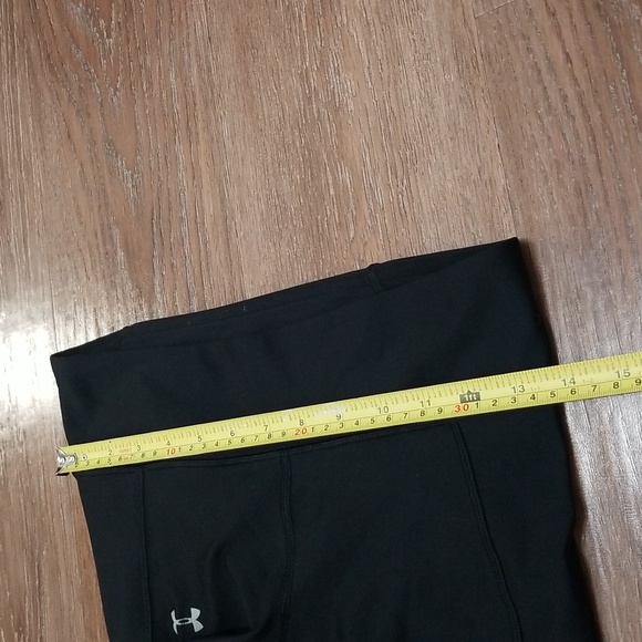 (S) Under Armour Cropped Leggings Breast Cancer Awareness Running Stretch - Picture 6 of 7